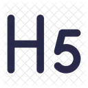 H Icon