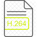 H File Format Icon