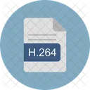 H File Format Icon
