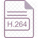 H File Format Icon
