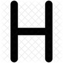 Alphabet Letter Capital Icon