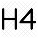 H Icon