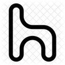 H Letter Alphabet Letter Icon