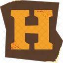 H Letter  Icon