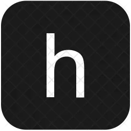 H letter  Icon