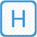 Key Letter H Icon