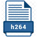 H 264 File Format Icon
