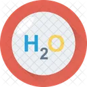 H 2 O Water Formula Icon