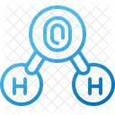 H 2 O Water Molecule Icon