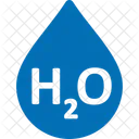 H 2 O Molecule Formula Icon