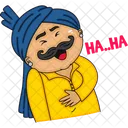 Haryanvi Character Character Indian Culture Icon