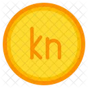 Kuna Moeda Moeda Ícone