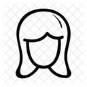 Haar Styling  Symbol