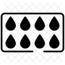 Haarfarbe Probe Symbol