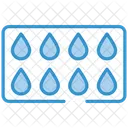 Haarfarbe Probe Symbol