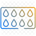 Haarfarbe Probe Symbol