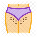 Behaart Bikini Zone Symbol