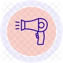 Haartrockner Haartrockner Trockner Symbol