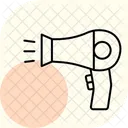 Haartrockner Haartrockner Trockner Symbol