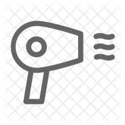 Haartrockner  Symbol