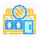Haberdashery Shop Retail Icon