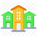 Habitacao Cidade Casas Ícone