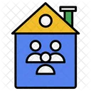 Habitacao Compartilhada Casa Imoveis Icon