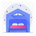 Habitación de hotel  Icono
