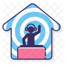 Habitación grande  Icono
