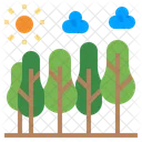 Habitat Climate Change Forest Icon