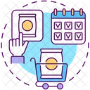 Habitual Consumer Behavior Icon