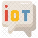 Hablando Conversacion Iot Icono