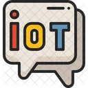 Hablando Conversacion Iot Icon