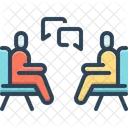 Hablar Conversar Charlar Icono