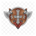 Hacha Medieval Arma Hacha Icon