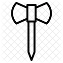 Hacha medieval  Icono