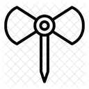 Hacha medieval  Icono