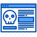 Invasão de sites  Ícone