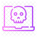 Hacking Ataque Cibernetico Malware Ícone