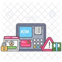 Hackear un cajero automático  Icono