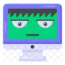 Hacked Computer  Icon