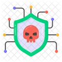 Cybercrime Hacked Network Malicious Network Icon