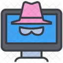 Cyber Security Hacker Icon