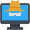 Cyber Security Hacker Icon