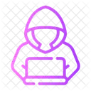 Hacker Person Cyber Icon