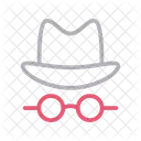 Spy Hacker Hat Icon