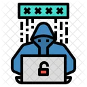 Hacker Programmer Criminal Icon