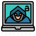 Hacker Thief Criminal Icon