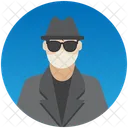 Hacker Hacktivist Drudge Icon