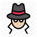 Hacker Spy Cybercrime Icon